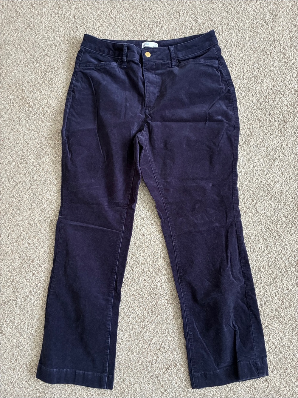 Women’s Navy Corduroy Pants